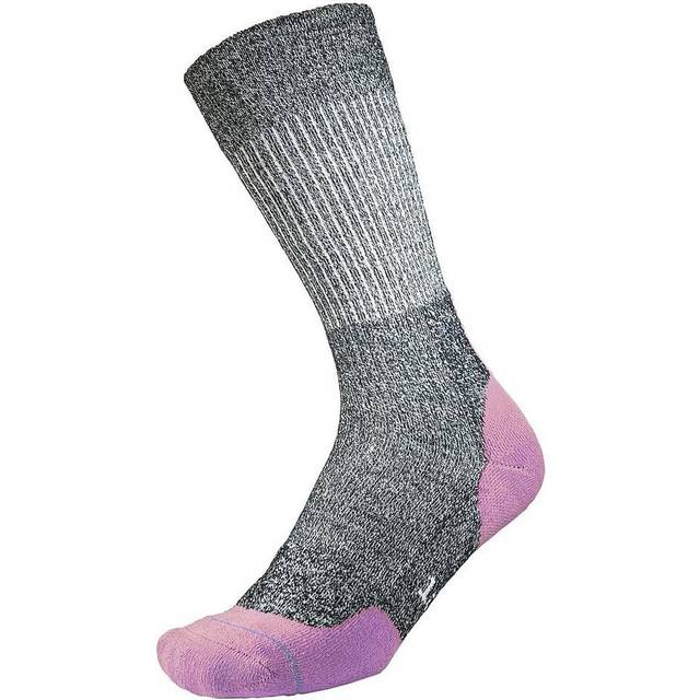 (S, Navy/Mauve Marl) 1000 Mile Womens/Ladies Fusion Walk Socks