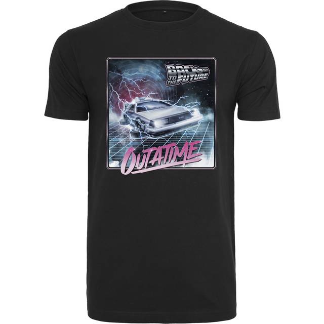 Merchcode MC Back To The Future Outatime Tee Black / XS T-shirt