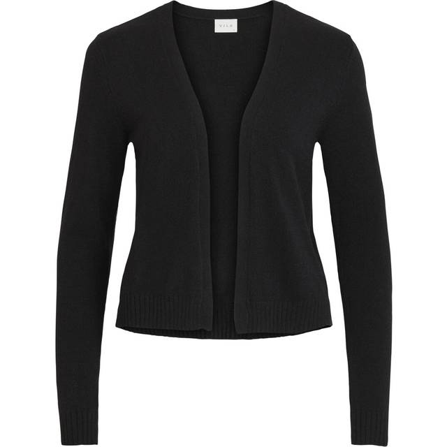 VILA Viril Short L/S Knit Cardigan-Noos |Svart |XXL