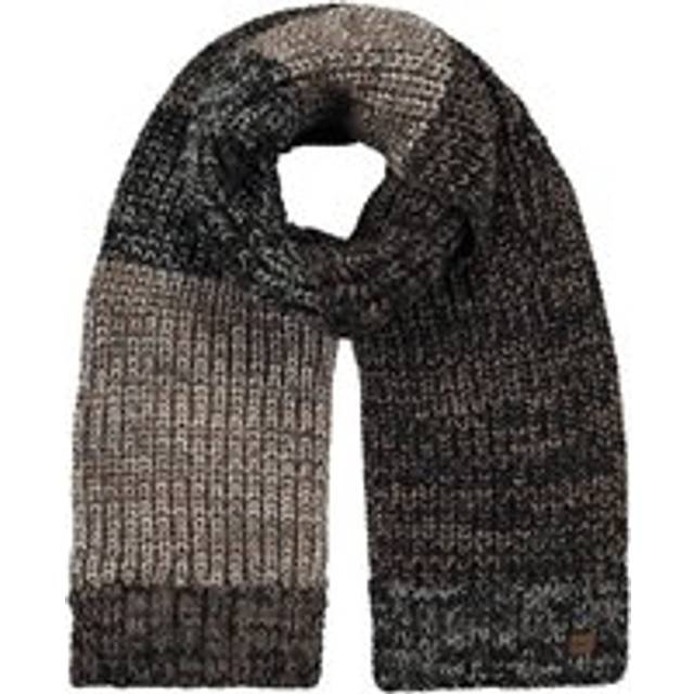 Barts - Akotan Scarf - Scarf size One Size, black/brown