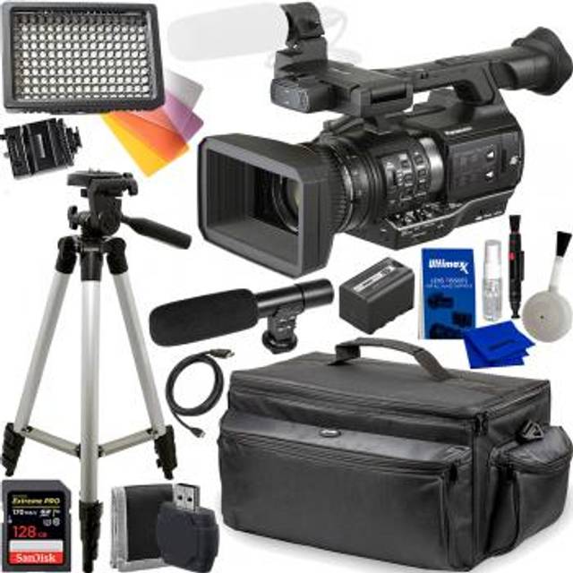 Panasonic AJ-PX270 microP2 Handheld AVC-ULTRA HD Camcorder with Must Have Video Bundle