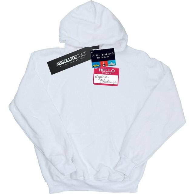 Friends Dam/Dam Regina Phalange Namnlapp Hoodie XXL vit