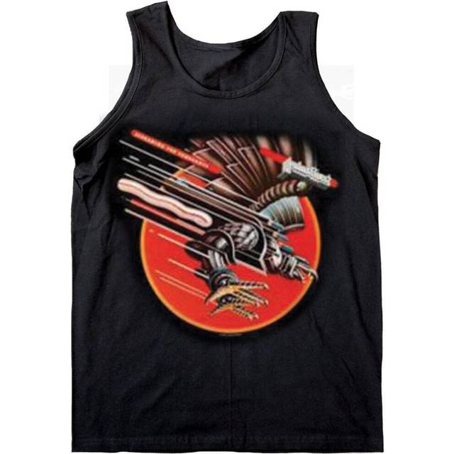(S, Black) Judas Priest Womens/Ladies Vengeance Embellished Cotton Tank Top