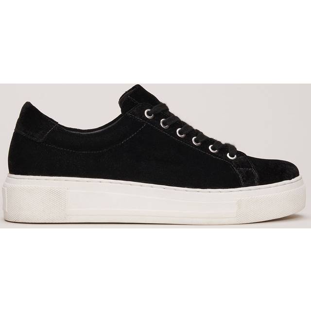 Phase Eight Women's Black Velvet Trainers - 36/3