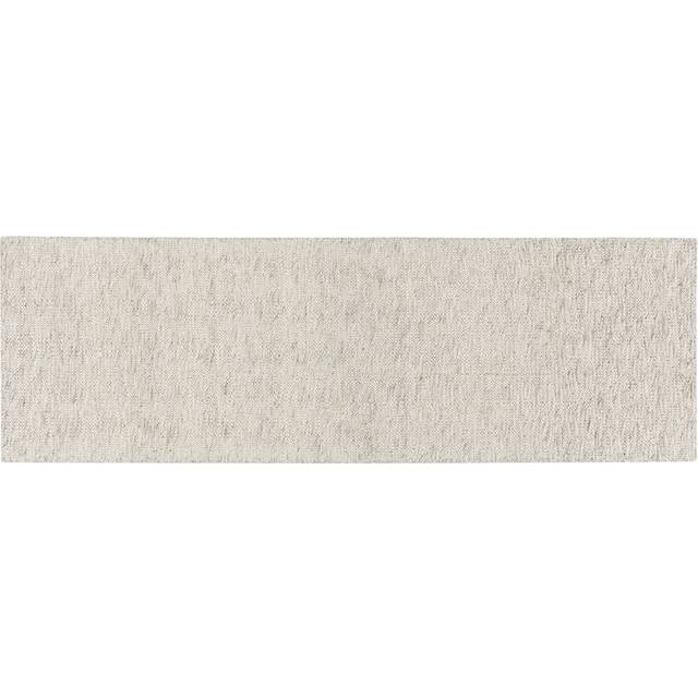 Scandi Living Fawn wool carpet white 80x240 cm