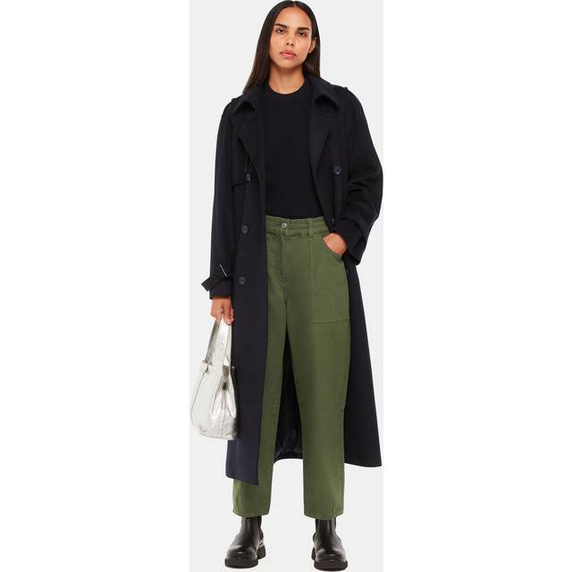 Whistles Tessa Casual Trousers, Khaki