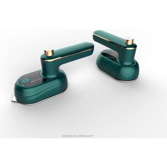 (Green) Handheld Foldable Garment Steamer Machine Mini Portable Home Travelling Dry Wet Electric Steam Ironing