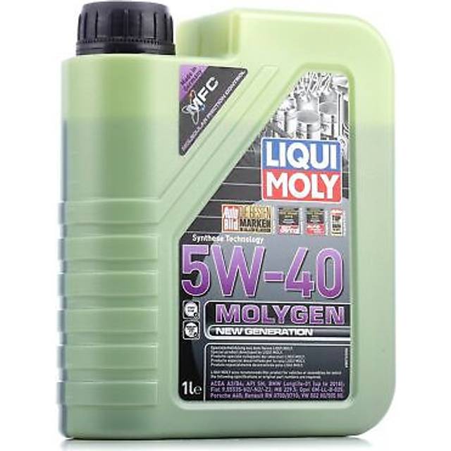 Liqui Moly Molygen 5W40 Synthetic Engine Oil - 1 Litre Bottle