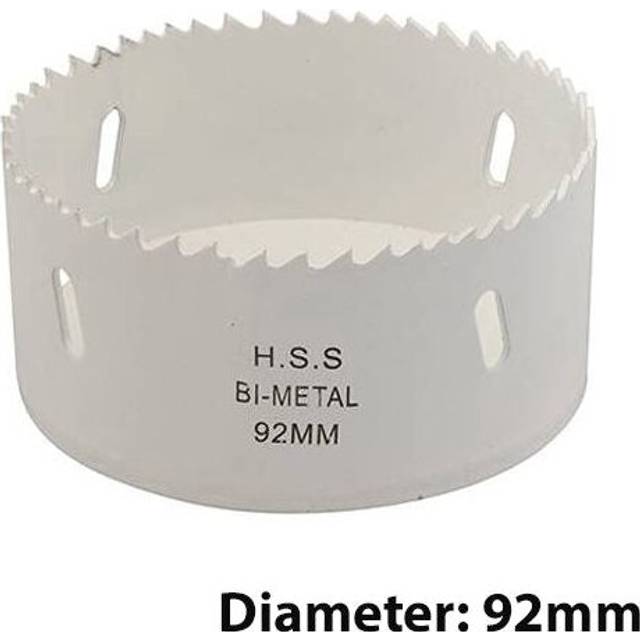 Bi Metal Core Drill Bits 92mm Diameter HSS STEEL Wood Hole Saw Worktop Cutters