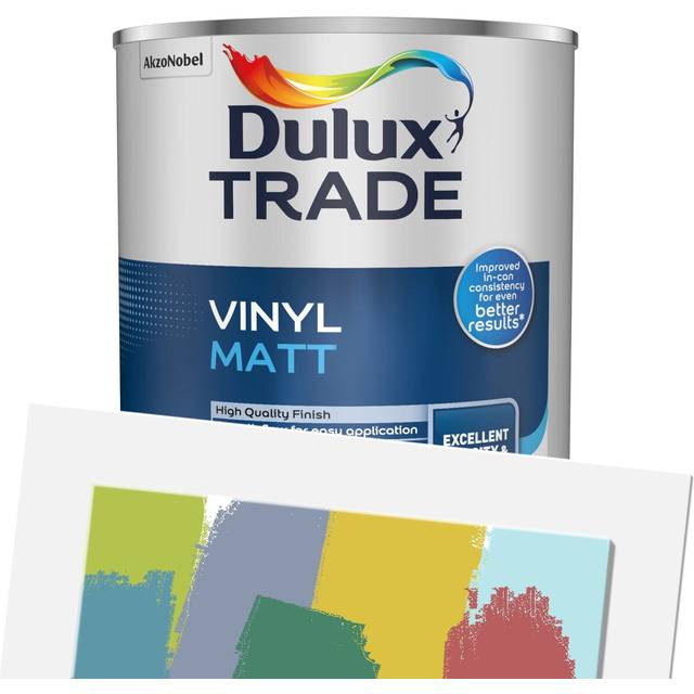 Dulux Trade - Vinyl Matt (Tinted) 1L