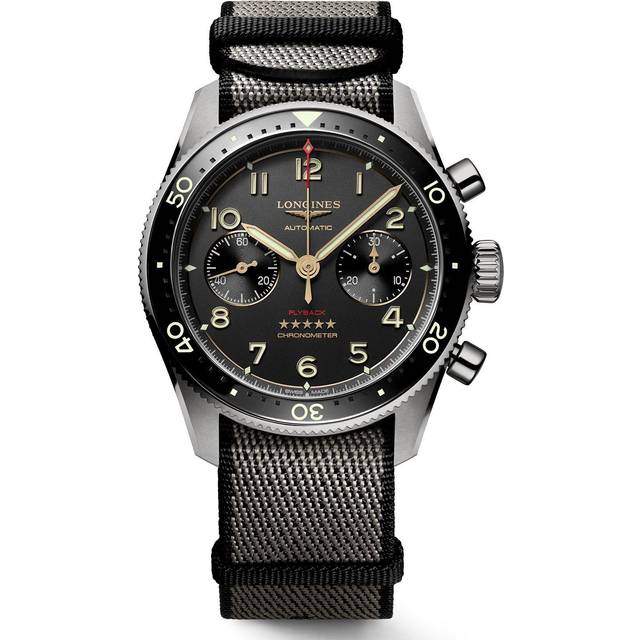 Spirit Flyback Automatic 42mm Mens Watch Black