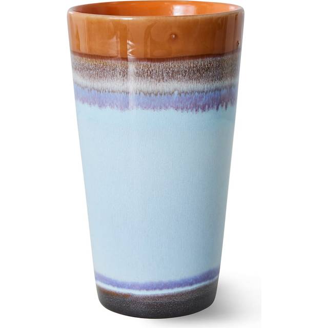 HKliving 70's lattemugg Ash - Multi