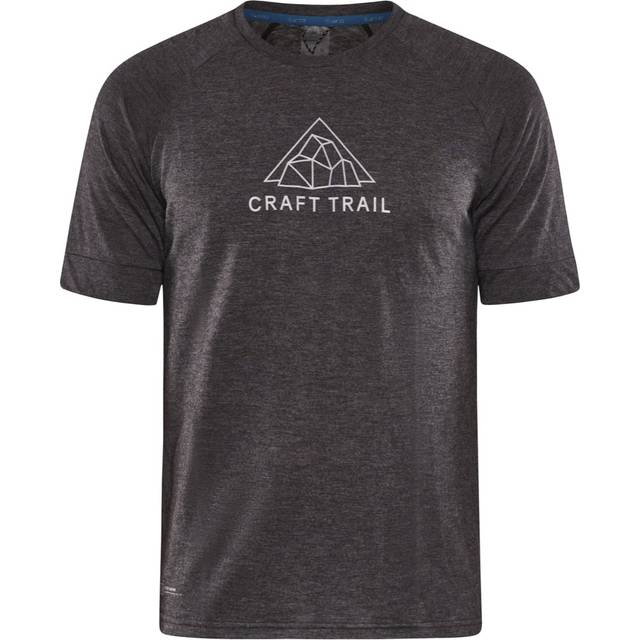 Craft ADV Trail Wool Running Shirt Men - dark_grey