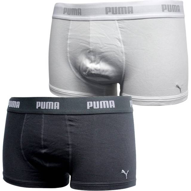 Puma 1 pack mens underwear boxer shorts stretch waist black white 493102 r a189c