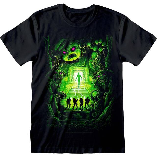 (S, Black) Ghostbusters Unisex Adult Dan Mumford T-Shirt