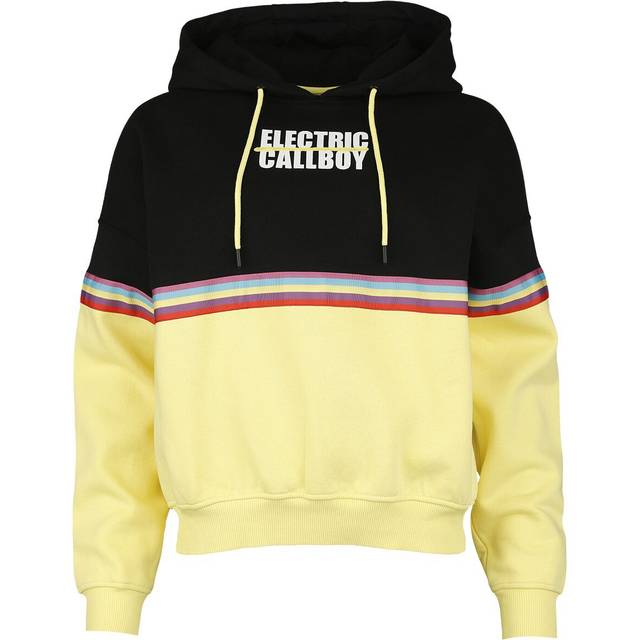 Electric Callboy EMP Signature Collection - Girl Kapuzenpullover Hooded sweater black yellow