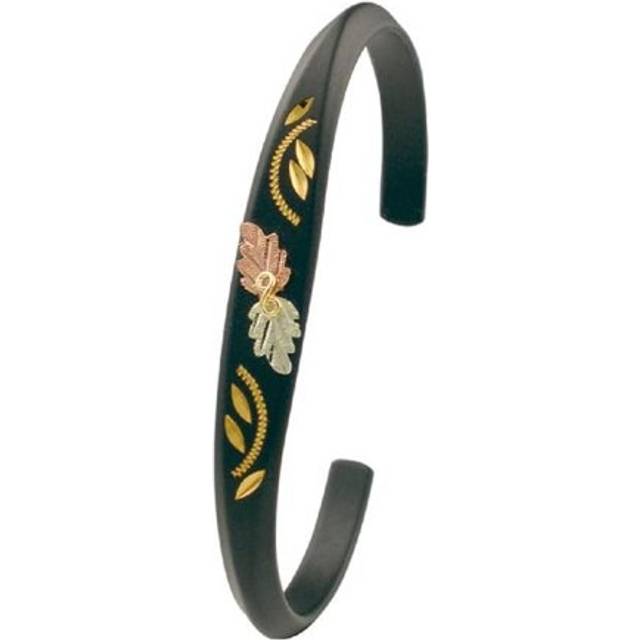 Black Hills Gold Black Cuff Bracelet