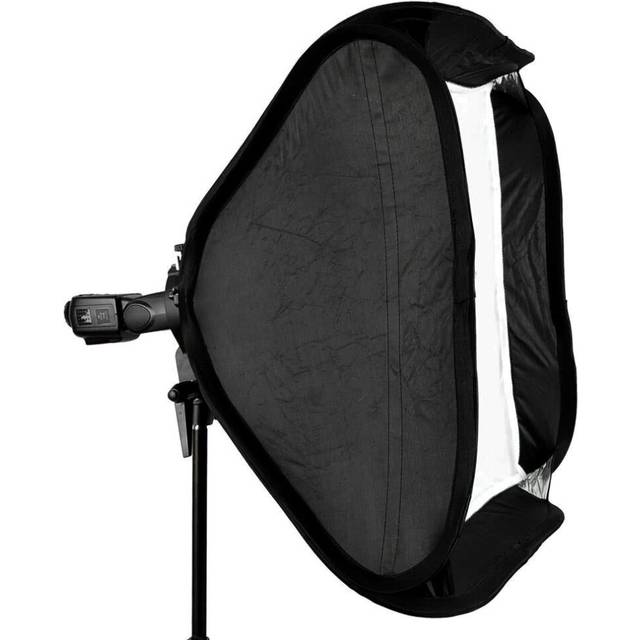 "80 * 80cm / 31"" Flash Softbox Diffuser with S-type Bracket Bowens Holder for Speedlite Light"