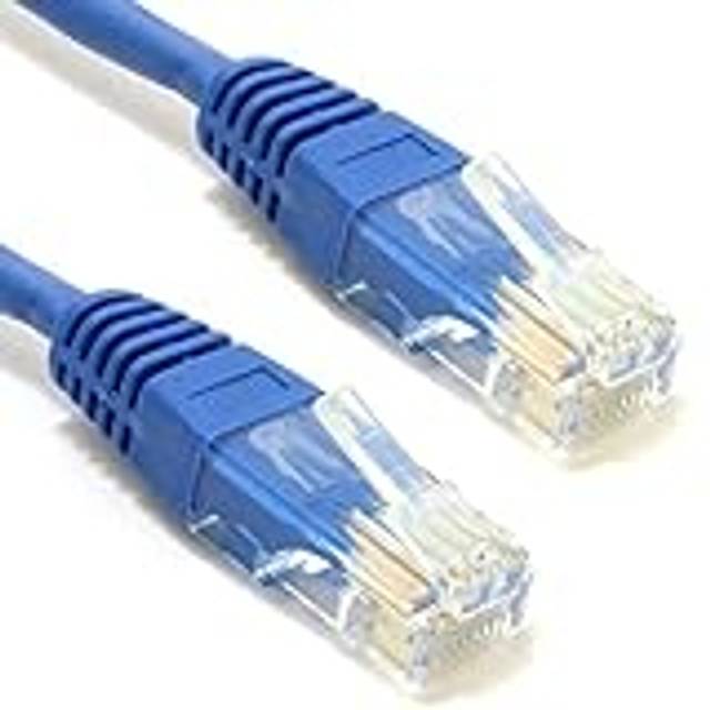 kenable Blue Network Ethernet RJ45 Cat5E CCA UTP PATCH 26AWG Cable 0.25m 25cm