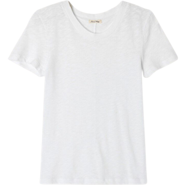 Sonoma Crew Neck T-Shirt with Short Sleeves - White - L