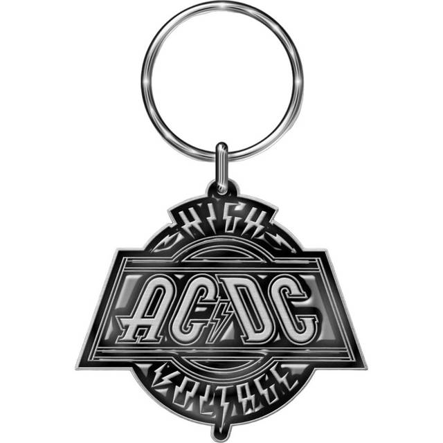 AC/DC High Voltage Metal Keyring