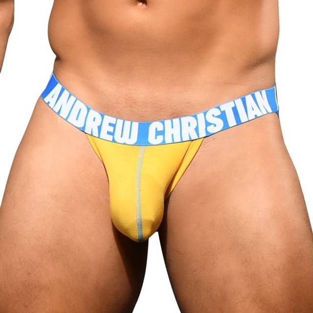 Andrew Christian Almost Naked Happy Jock - Yellow