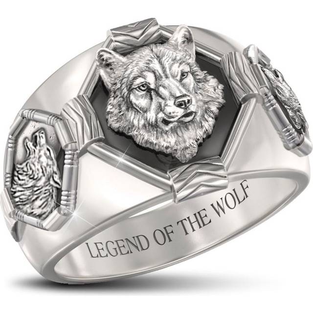 'Legend Of The Wolf' Men's Ring
