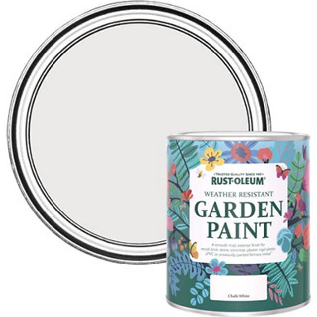 Rust-Oleum Matt Outdoor Paint - Chalk White