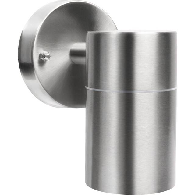 ExtraStar Outdoor Down Wall Light Stainless Steel IP44-GU10 6W bulb included