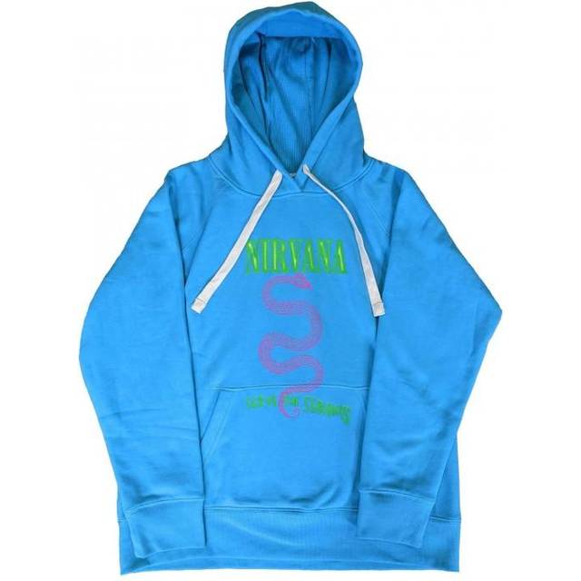 Nirvana Unisex Adult Serve The Servants Neon Pullover Hoodie S blue