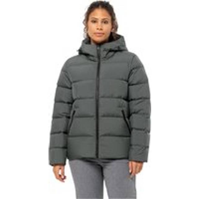 Jack Wolfskin Women’s down jacket Frozen Palace Jacket Women XL slate green slate green