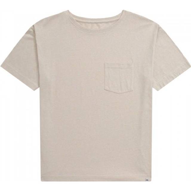 (14 UK, Off White) Animal Womens/Ladies Elena Marl Organic Cotton T-Shirt
