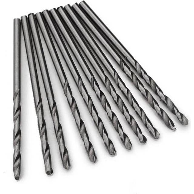 10pcs 2.5mm Micro HSS Twist Drill Bits Straight Shank Electrical