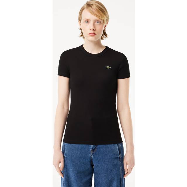 T-shirt côtelé - Noir - 34