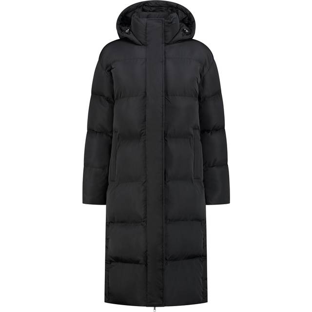 Women's hooded parka Superdry Longline - Noir