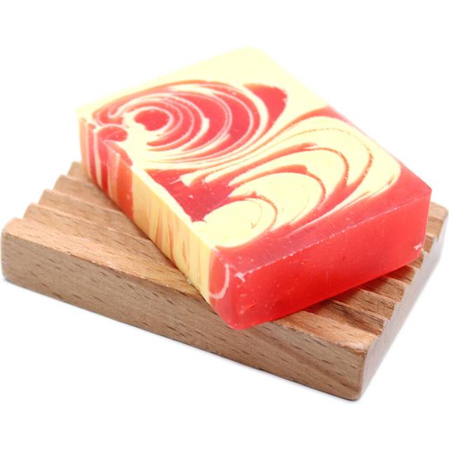 Handcrafted Soap 100g Slice - Strawberry