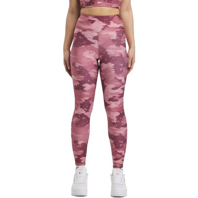 Reebok Performance - Träningstights ID Train Camo Tight - Rosa
