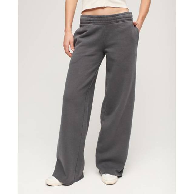 Superdry for woman. W7010931A Straight Jogger Trousers With Washed Effect Grey (M), Casual, Sport, Multisport
