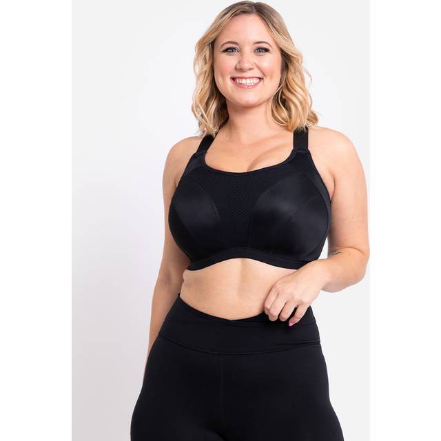 Curvy Kate Womens CK043113 Every Move Sports Bra - Black Polyamide - Size 34H