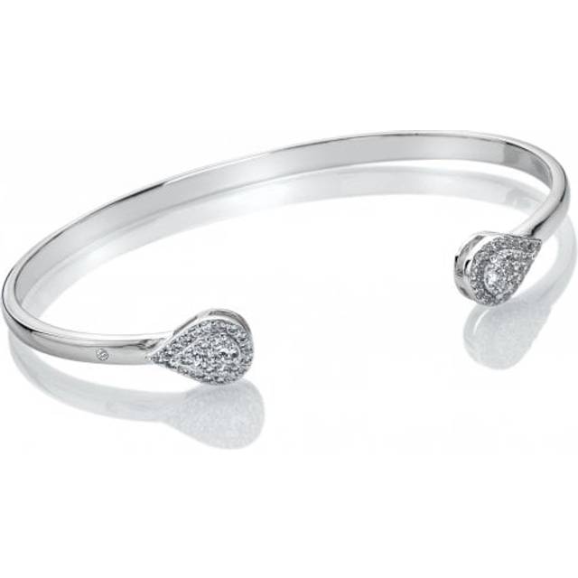 Glimmer White Topaz Bangle DC179