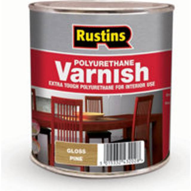 Rustins Poly Varnish Stain Gloss Pine 250ml