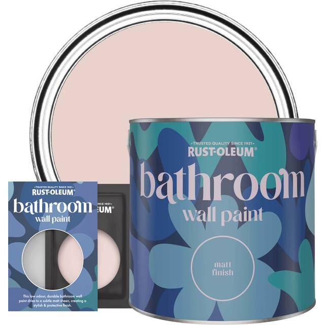 Rust-Oleum Bathroom Wall Tester Sachet - Pink Champagne 10ml - Pink Champagne