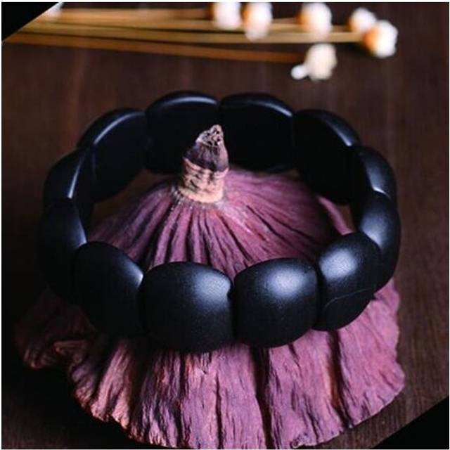 Hand Row bracelet bangle Real black jade Byanshi Men Natural stone needle sibin bian stone bracelets /healthcare treatment - Black