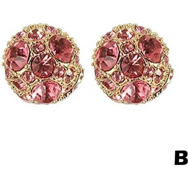 (Gold) Dorina Ear Acupressure Magnetherapy Detoxi Earrings,Pierced Slimming Earrings - Specified