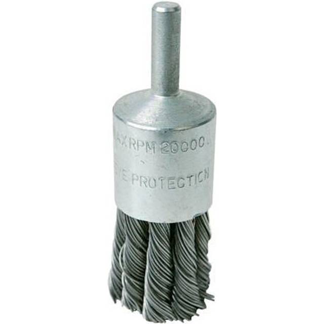 22mm Steel End Twist Brush 6mm Diameter Shank For Power Drill Clean Metal