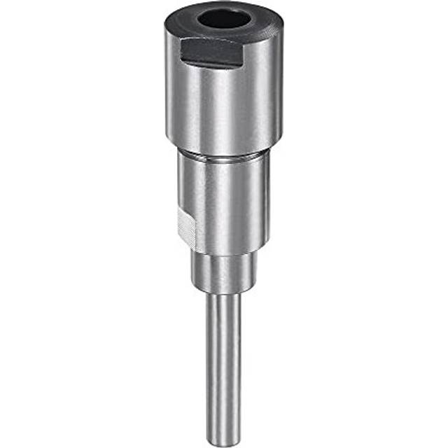 "Router Collet Extension Rod Converter Adapter 6.35mm (1/4"") to 8mm for CNC Engraving Machine Woodworking Milling Bit"