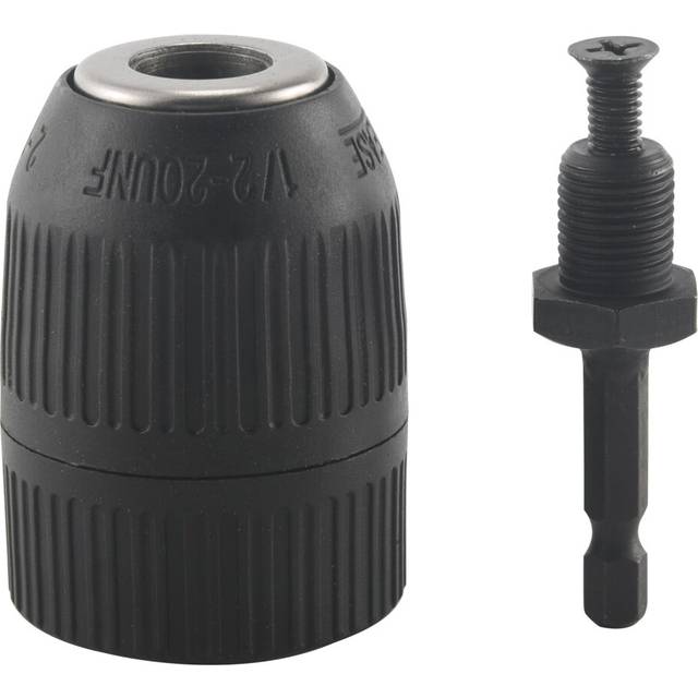 1/2inch Keyless Drill Chuck Drill Chuck Adapter for Impact Driver Quick Connect