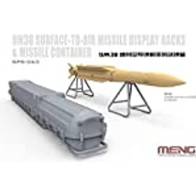 MNGSPS-063 - Meng Model 1:35 - Russian 9M38 SAM Display Rack & Container