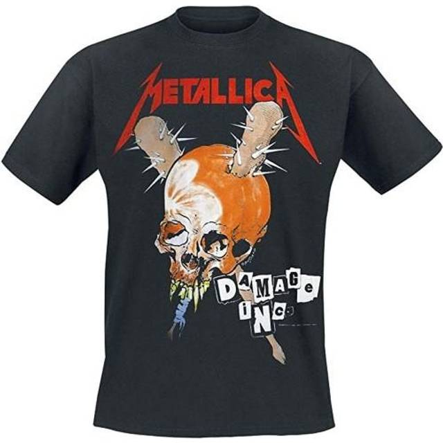 Metallica  Long Sleeve T-shirt Damage Inc  - UK L - Black - UK L