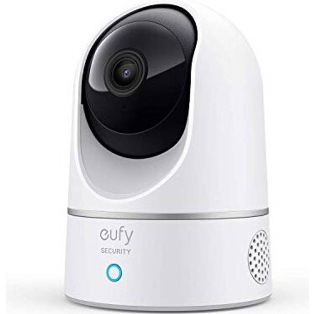 eufy Security Solo IndoorCam P24 2K Pan & Tilt Home Security Camera Indoor, Plug-in Cam, Wi-Fi, Human & Pet AI, Voice Assistant Compatibilit